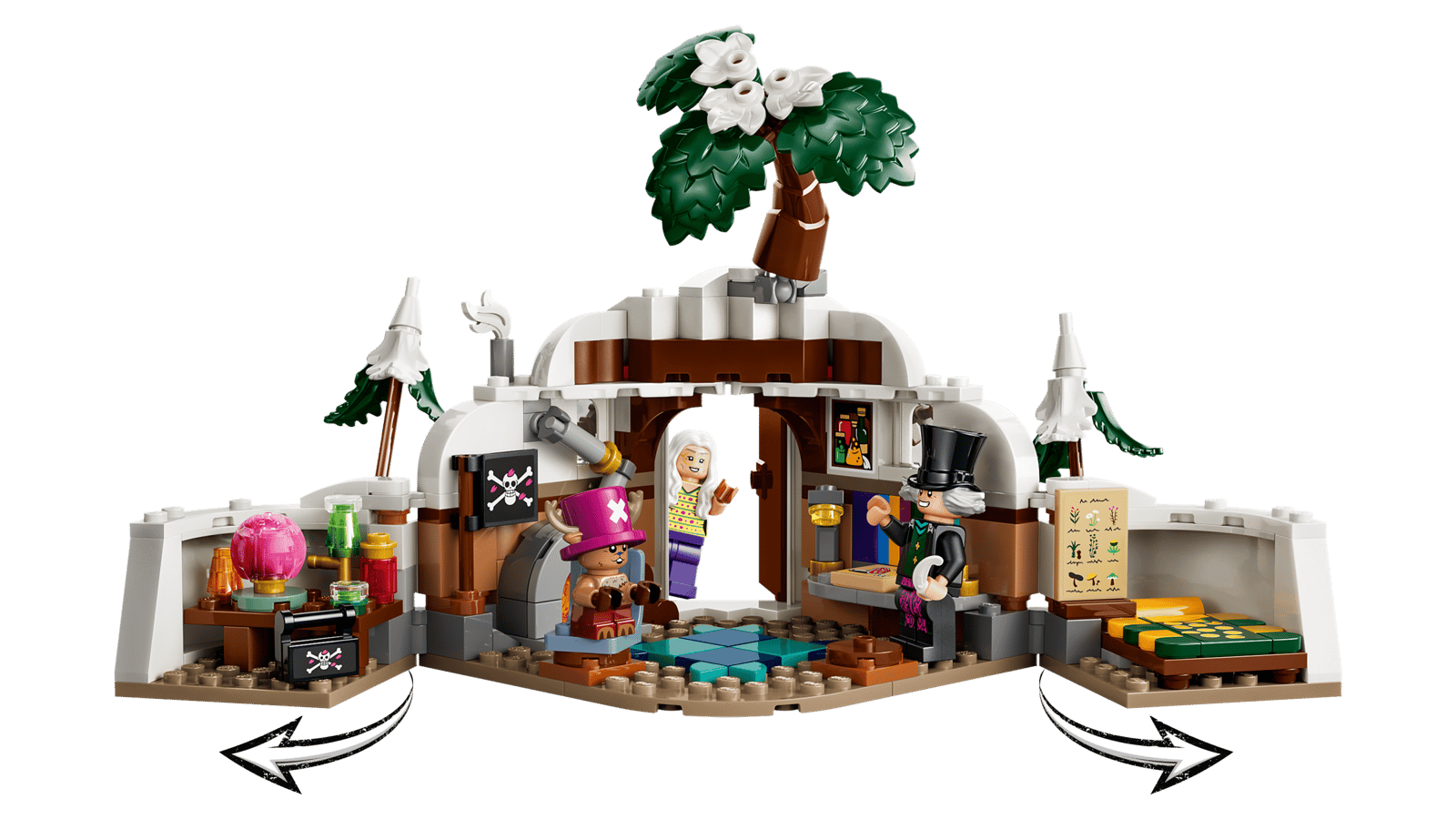 LEGO One Piece Dr. Hiriluk's Hideout - 75641