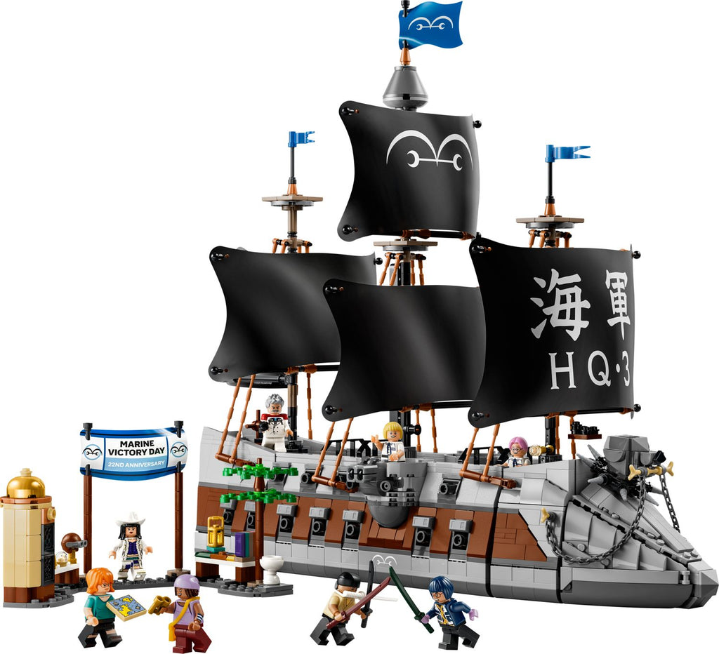 LEGO One Piece - Garp's Marine Battleship - 75646