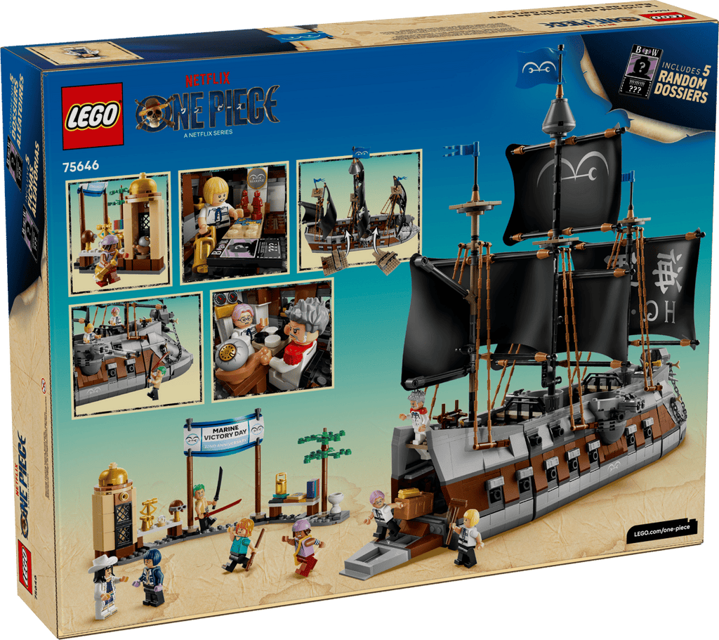 LEGO One Piece - Garp's Marine Battleship - 75646