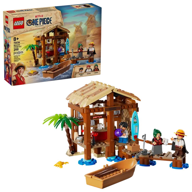 LEGO One Piece Windmill Village Hut 75636-Bricking Lebanon