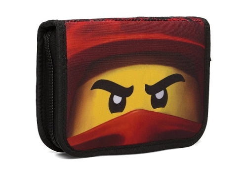 LEGO Pencil Case Deluxe NINJAGO Red Kai 5711013097806-Bricking Lebanon