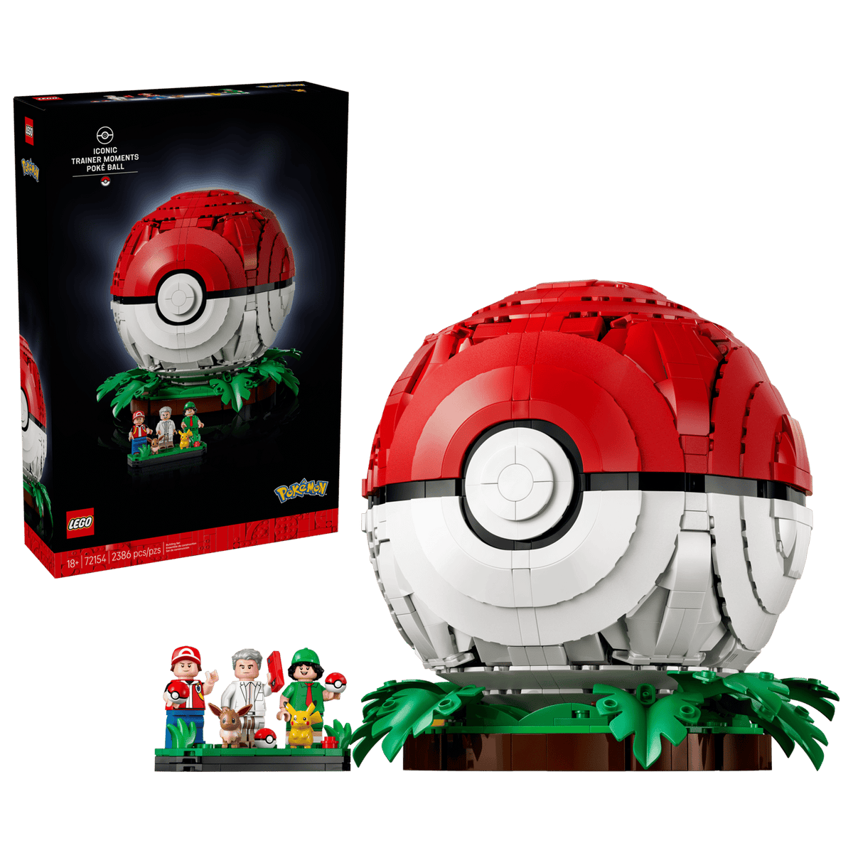 LEGO Pokémon Iconic Trainer Moments Poké Ball 72154-Bricking Lebanon