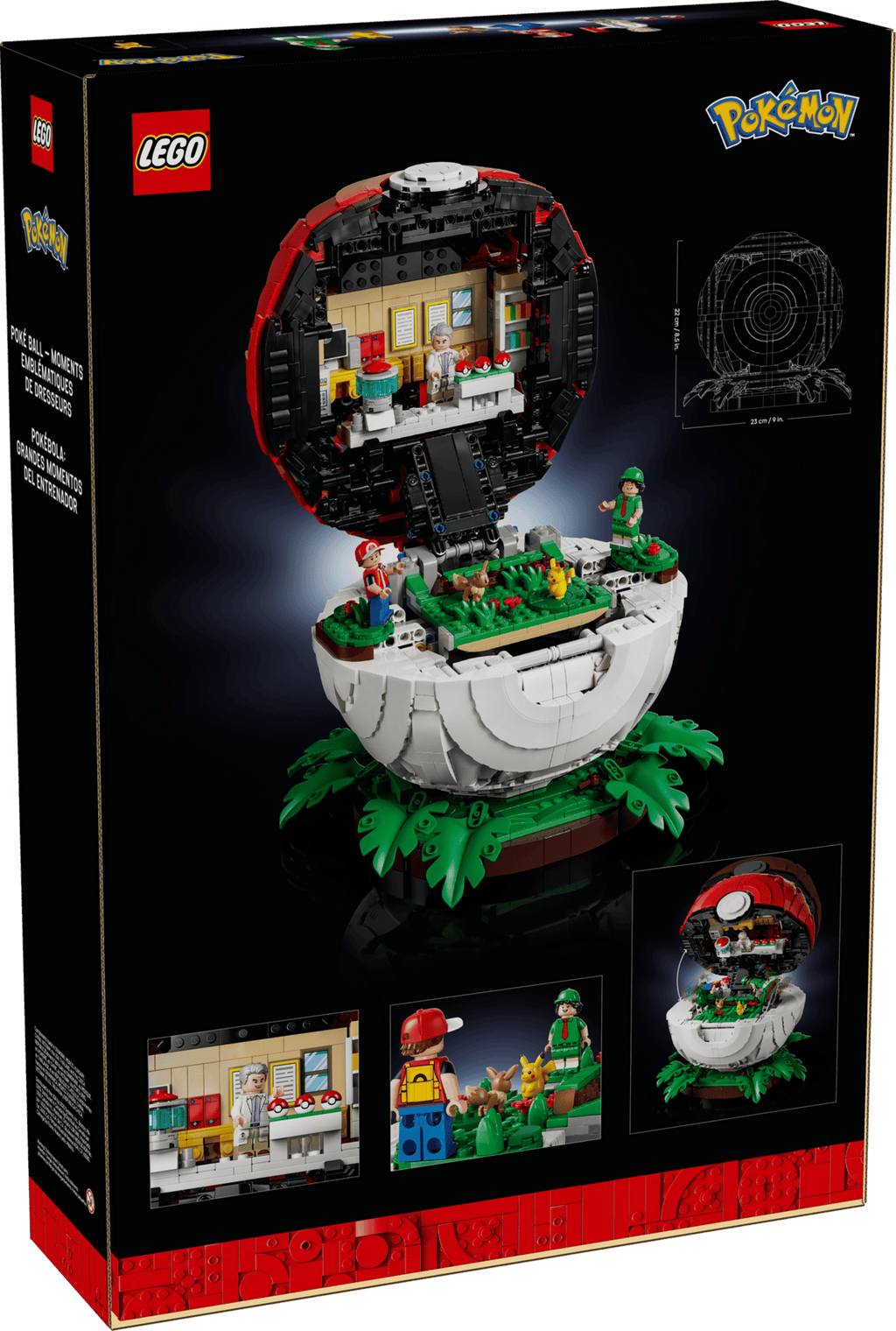 LEGO Pokémon - Iconic Trainer Moments Poké Ball - 72154 {Preorder for OCTOBER}