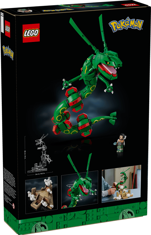 LEGO Pokémon - Rayquaza Collectible Building Set for Adult Fans - 72168