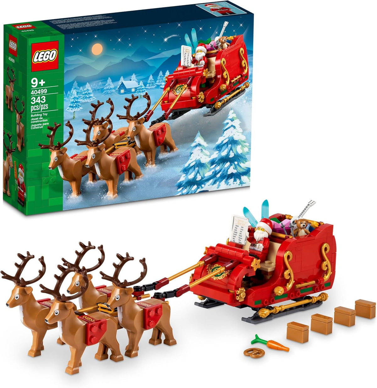 LEGO Santa's Sleigh 40499-Bricking Lebanon