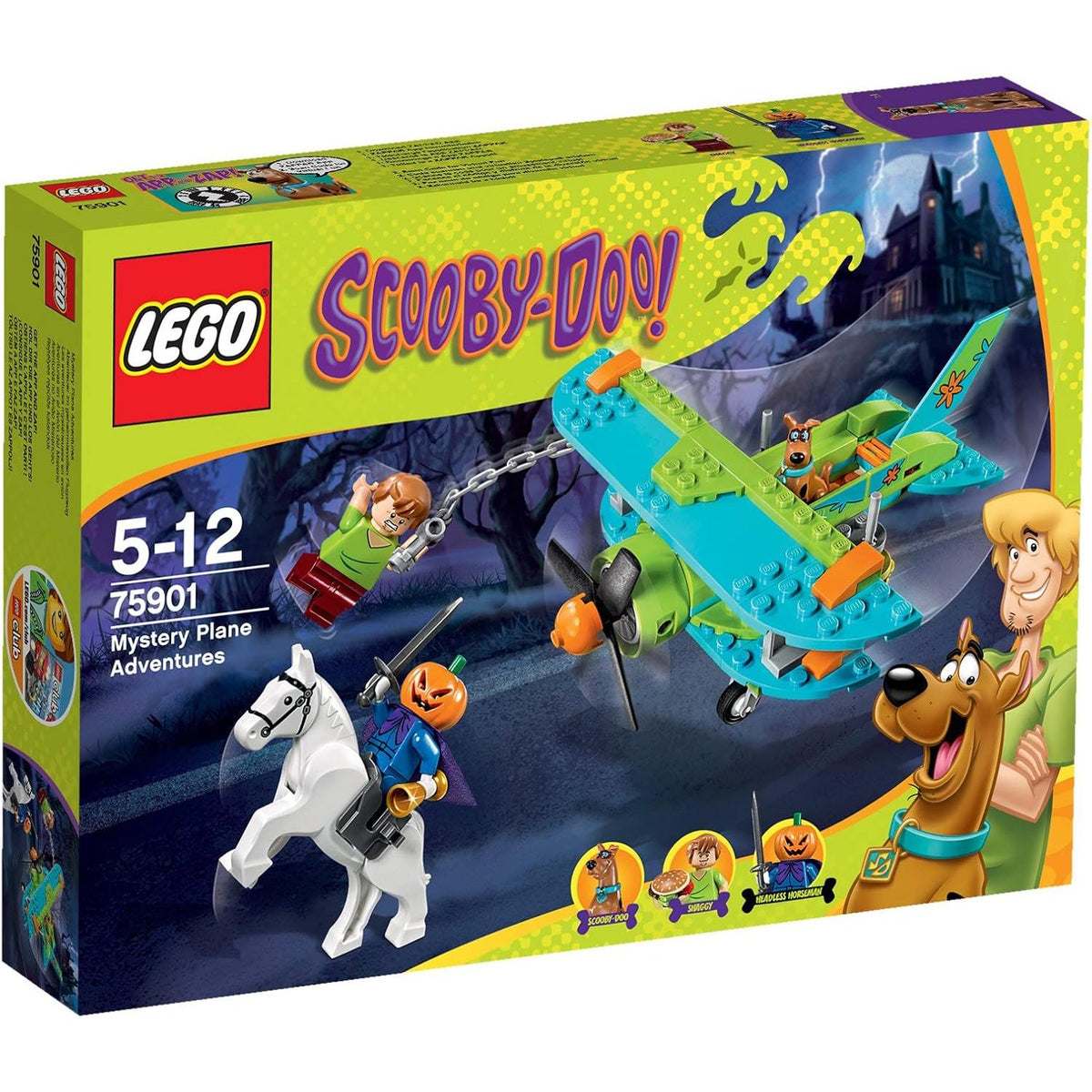 LEGO Scooby Doo Mystery Plane Adventures 75901-Bricking Lebanon