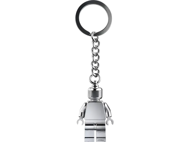 LEGO Silver Minifigure Key Chain 854305-Bricking Lebanon