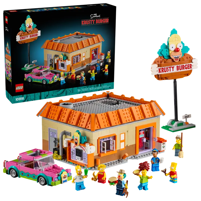 LEGO Simpsons Krusty Burger 10352-Bricking Lebanon