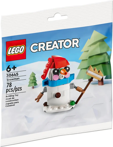 LEGO Snowman Polybag 30645-Bricking Lebanon