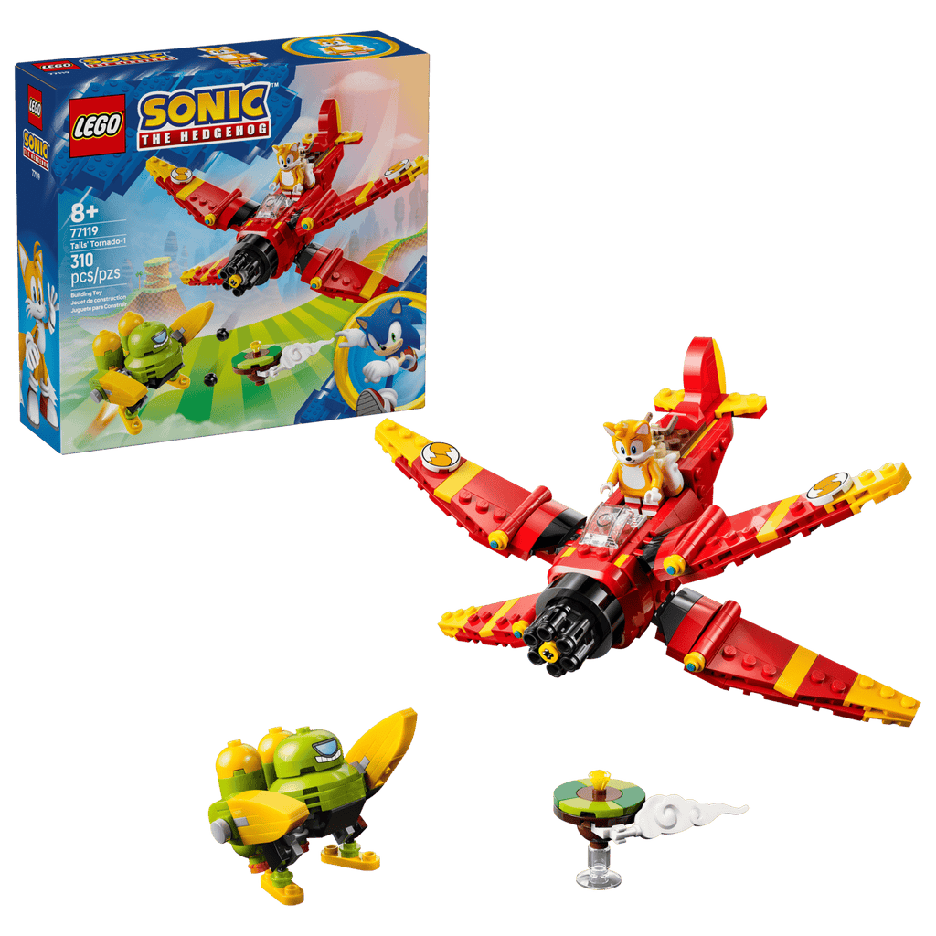 LEGO Sonic The Hedgehog Tails' Tornado-1 77119