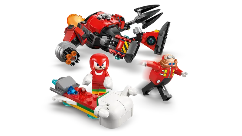 LEGO Sonic the Hedgehog Knuckles vs. Dr. Eggman Egg Crusher Mech 77005-Bricking Lebanon