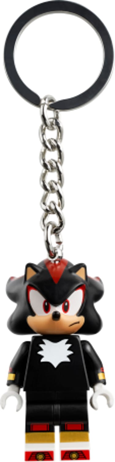 LEGO Sonic the Hedgehog Shadow Minifigure Key Chain 854302-Bricking Lebanon