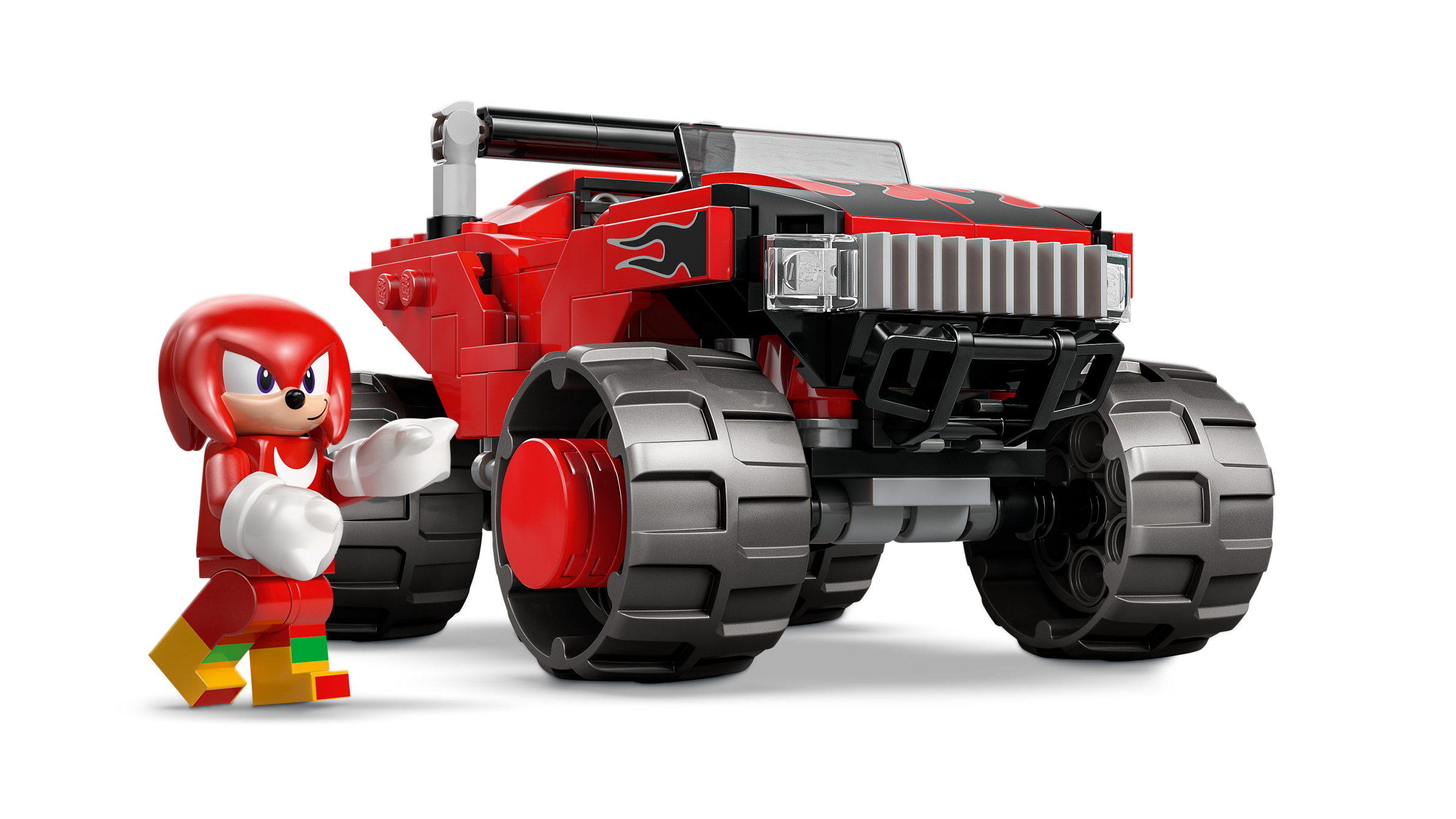 LEGO Sonic the Hedgehog Silver's Car vs Knuckles' Monster Truck-Lego / Sonic The Hedgehog-Bricking Lebanon