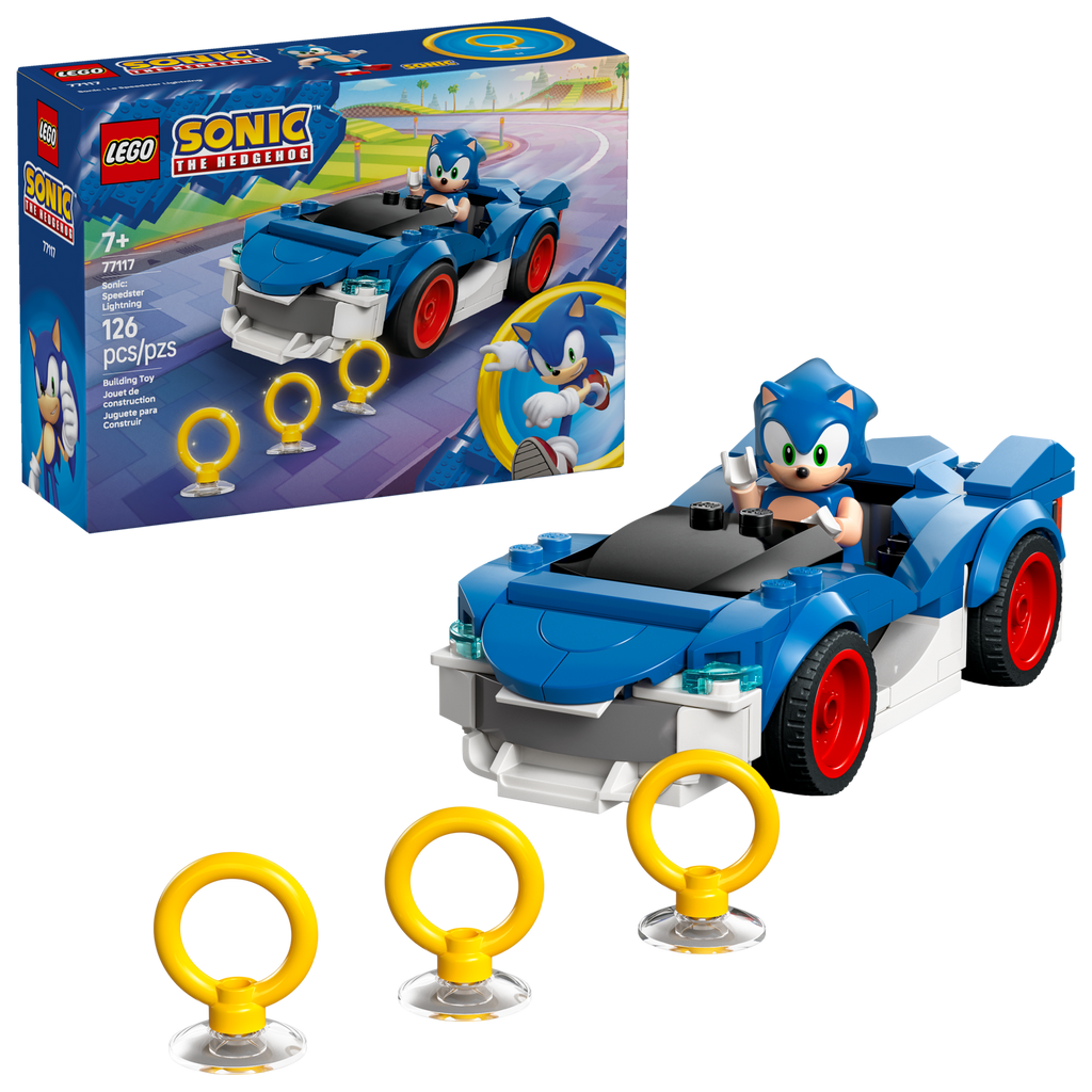 LEGO Sonic the Hedgehog Sonic Speedster Lightning 77117 Building Toy Set-Lego / Sonic The Hedgehog-Bricking Lebanon