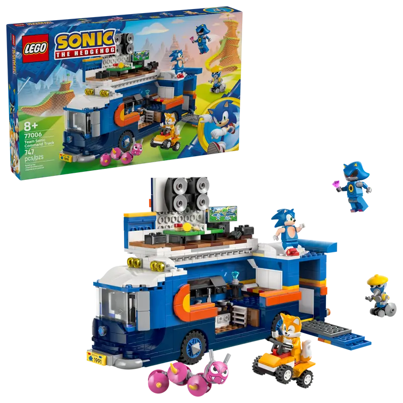 LEGO Sonic the Hedgehog Team Sonic Command Truck 77006-Bricking Lebanon