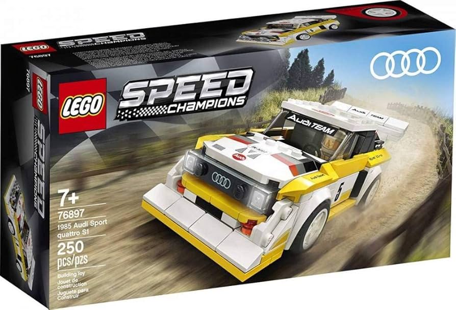 LEGO Speed Champions 1985 Audi Sport quattro S1 76897-Bricking Lebanon