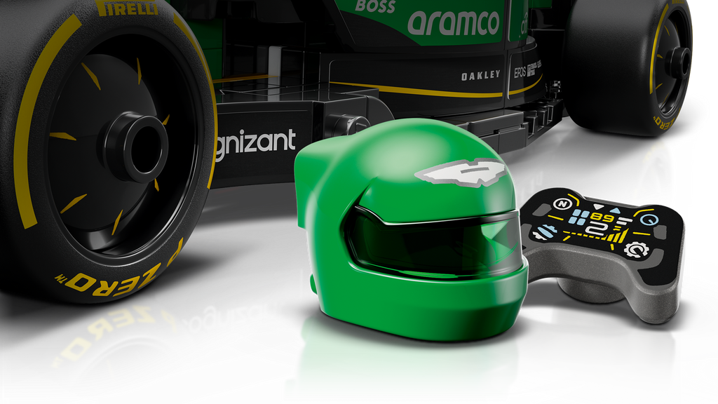 LEGO Speed Champions Aston Martin Aramco F1 AMR24 Race Car Set-Lego / Speed-Bricking Lebanon