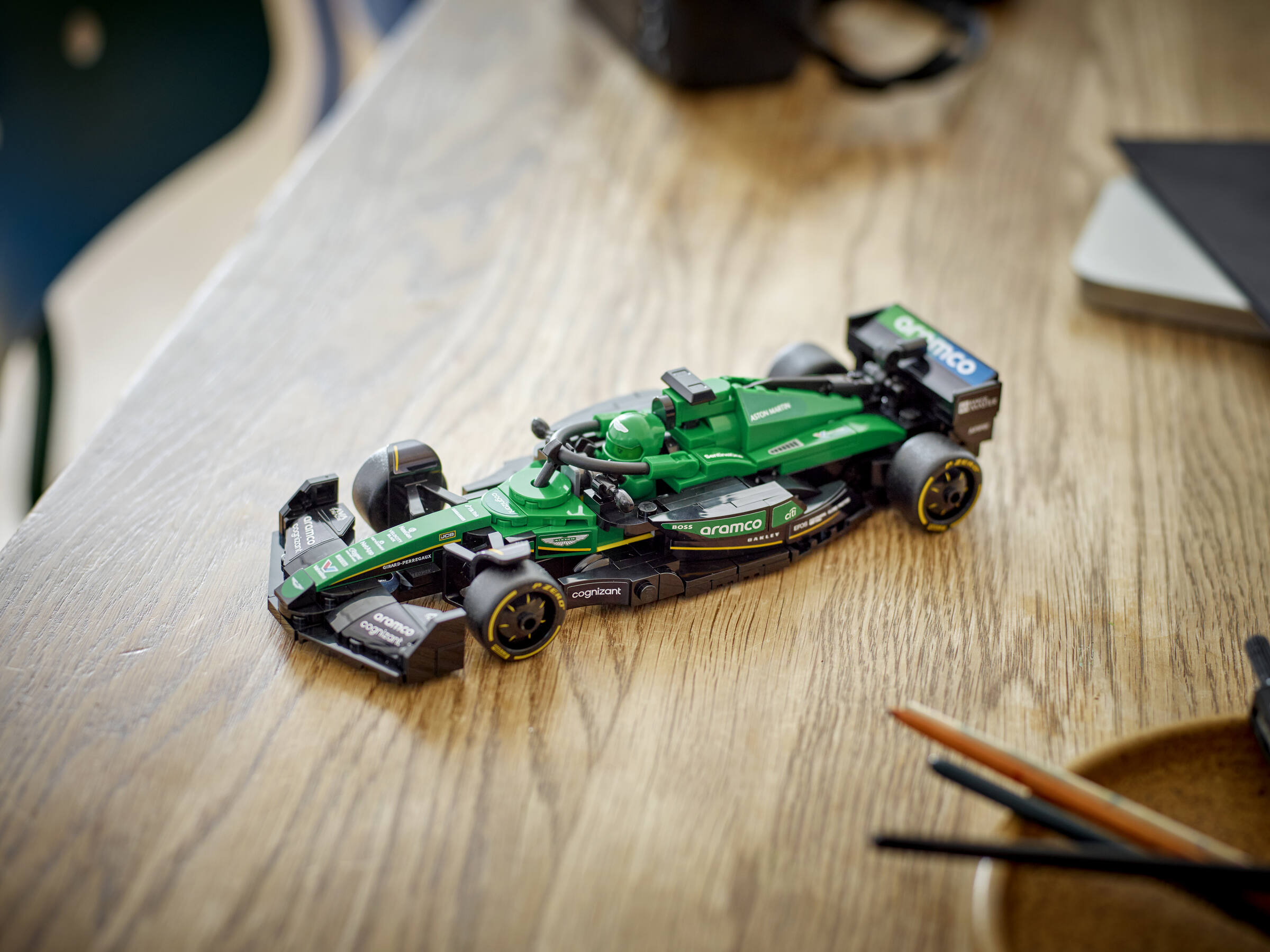 LEGO Speed Champions Aston Martin Aramco F1 AMR24 Race Car Set-Lego / Speed-Bricking Lebanon