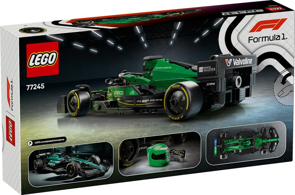 LEGO Speed Champions Aston Martin Aramco F1 AMR24 Race Car Set-Lego / Speed-Bricking Lebanon