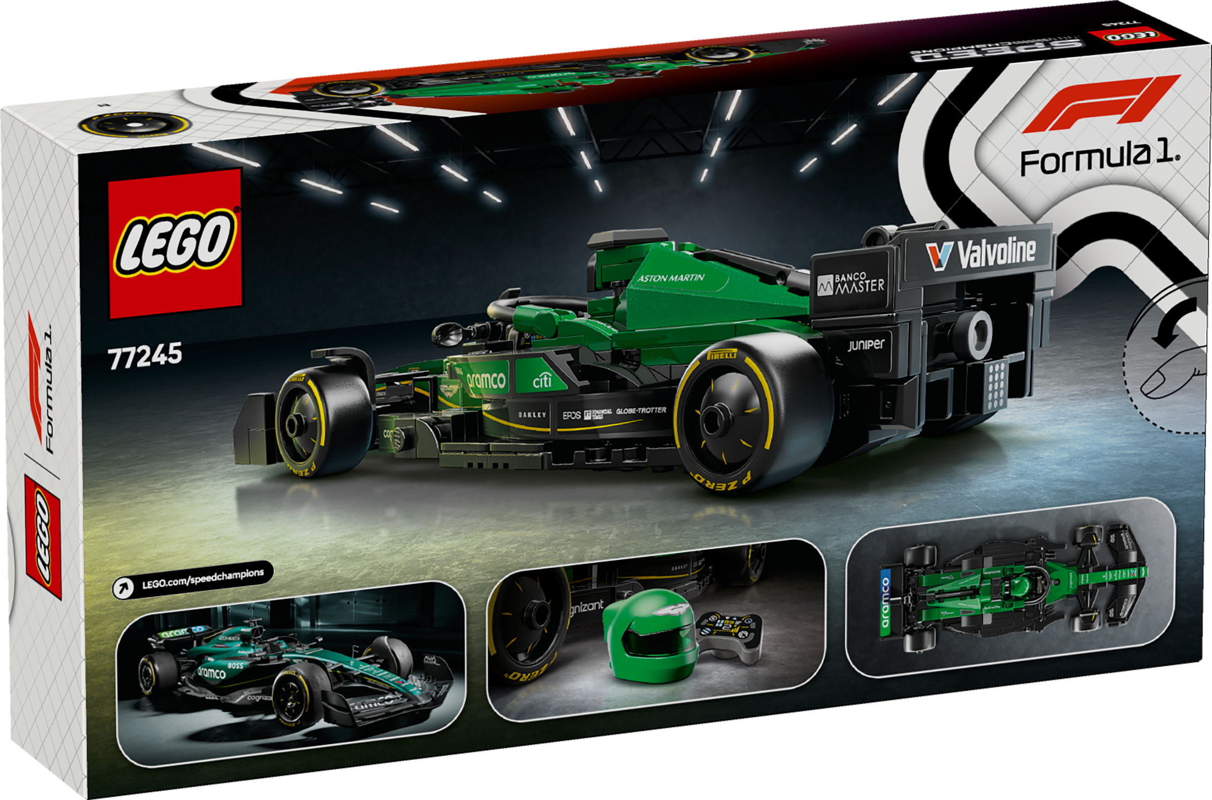 LEGO Speed Champions Aston Martin Aramco F1 AMR24 Race Car Set-Lego / Speed-Bricking Lebanon