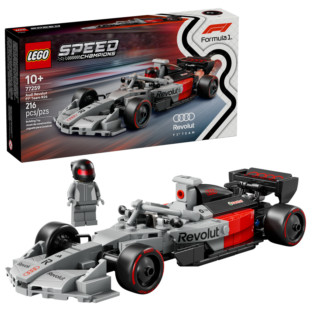LEGO Speed Champions Audi Revolut F1 Team R26 Race Car 77259-Bricking Lebanon