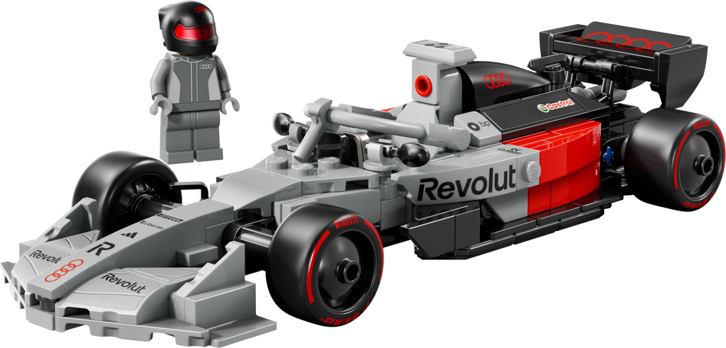 LEGO Speed Champions Audi Revolut F1 Team R26 Race Car 77259-Bricking Lebanon