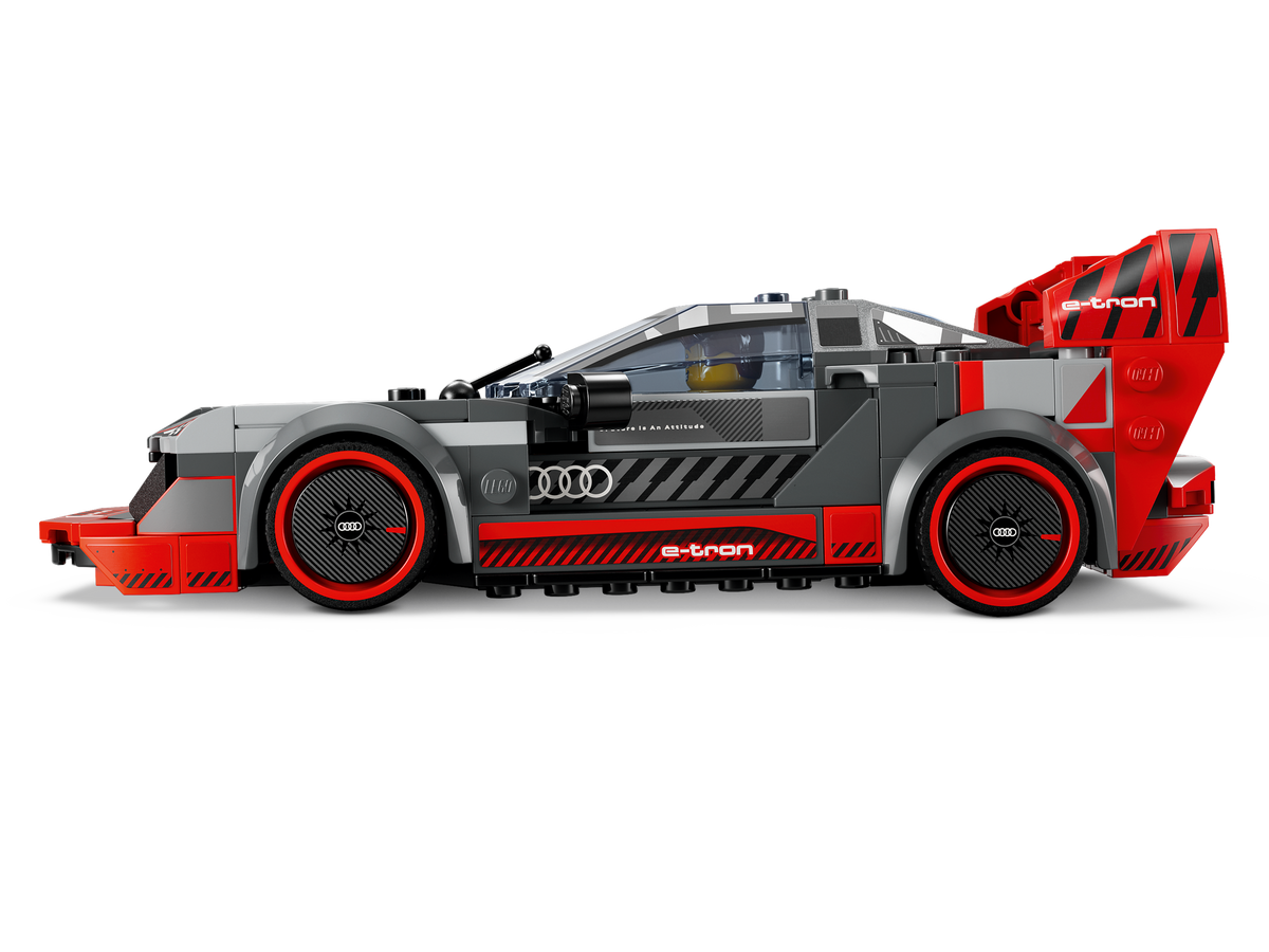 LEGO Speed Champions Audi S1 e tron quattro Race Car Toy 76921-Bricking Lebanon