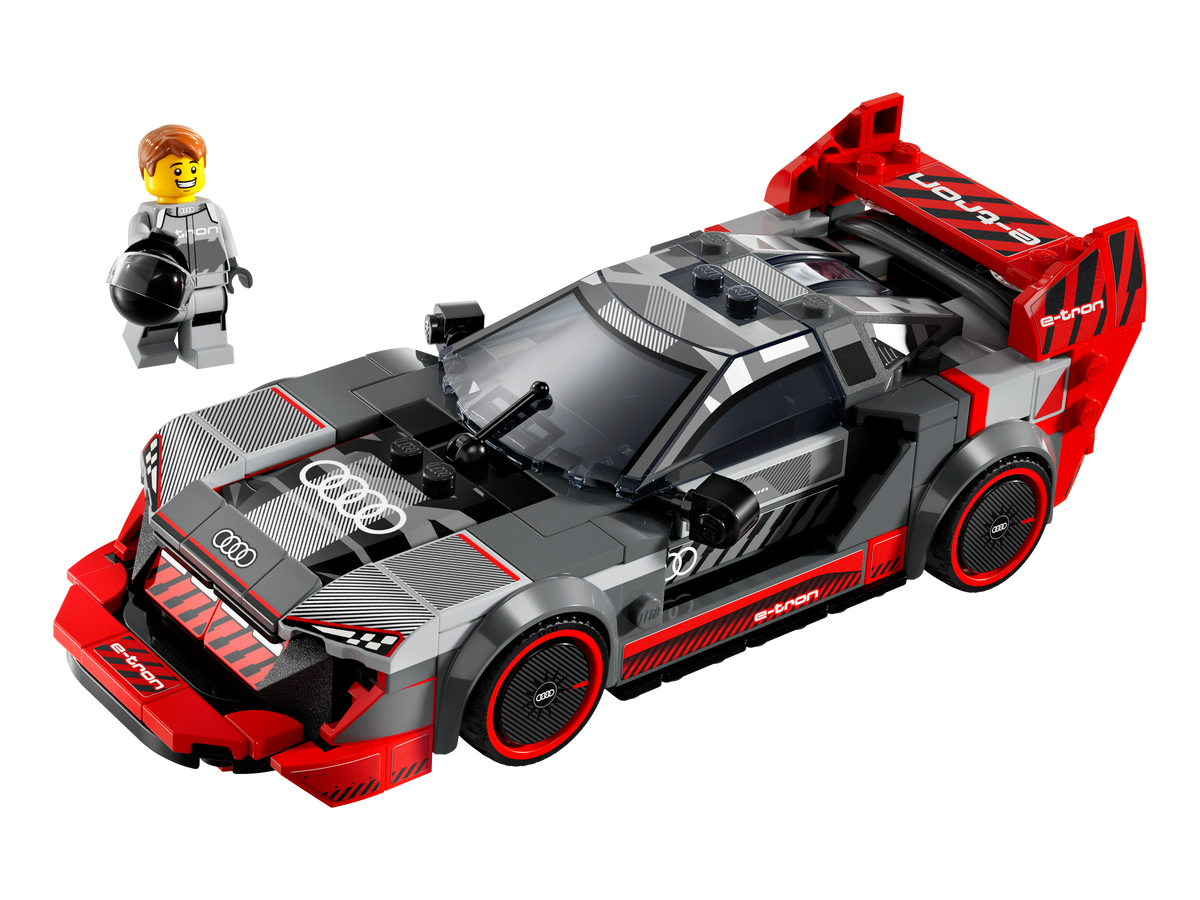 LEGO Speed Champions Audi S1 e tron quattro Race Car Toy 76921-Bricking Lebanon