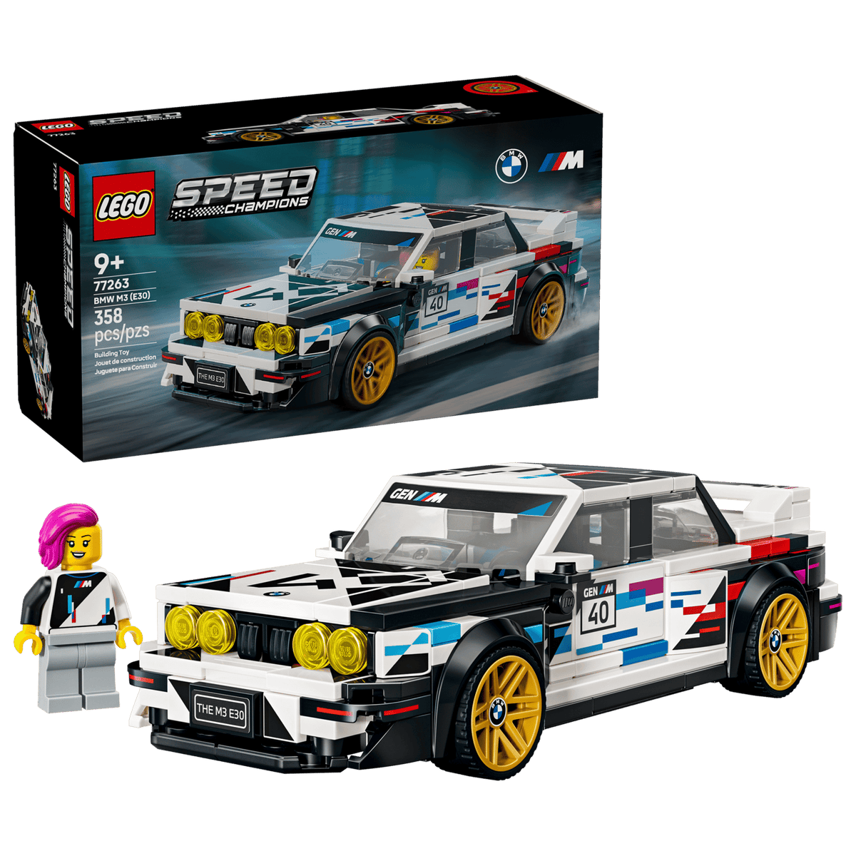 LEGO Speed Champions BMW M3 (E30) 77263-Bricking Lebanon