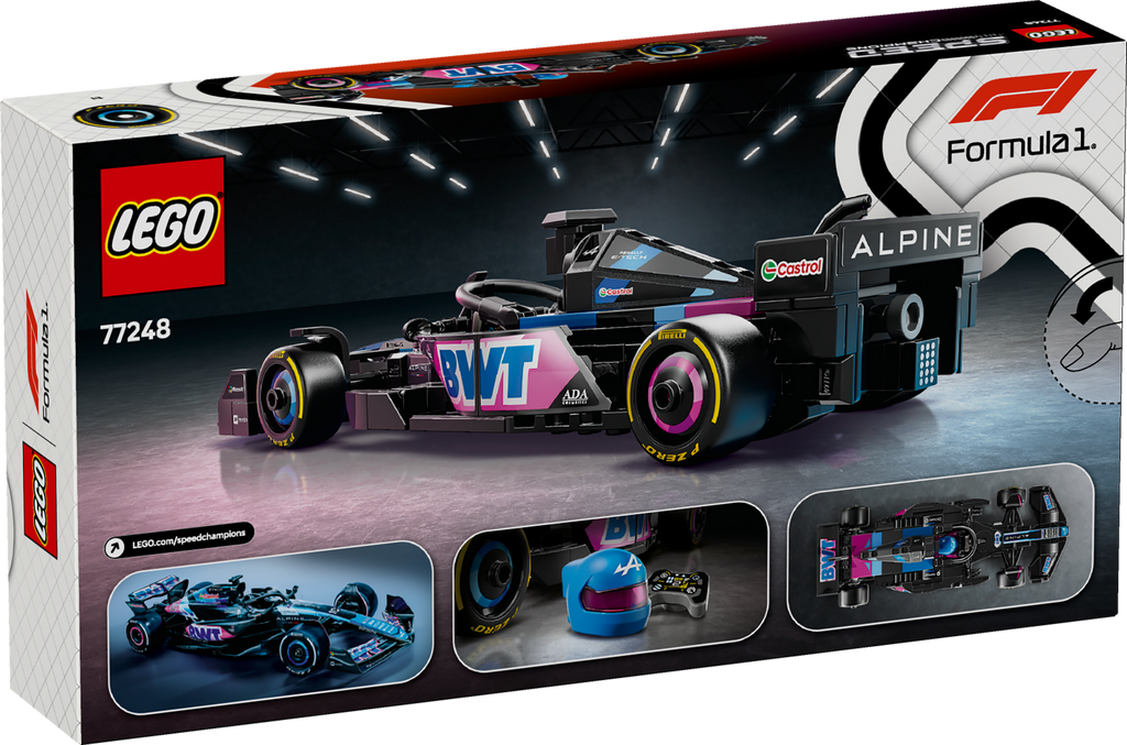 LEGO Speed Champions BWT Alpine F1 Team A524 Race Car-Lego / Speed-Bricking Lebanon