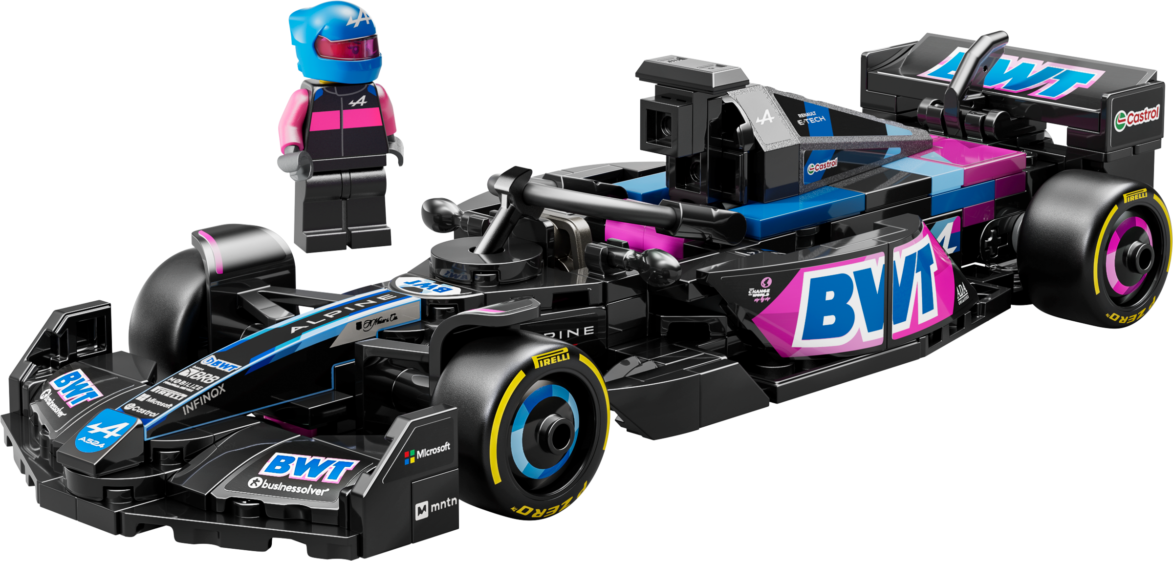 LEGO Speed Champions BWT Alpine F1 Team A524 Race Car-Lego / Speed-Bricking Lebanon