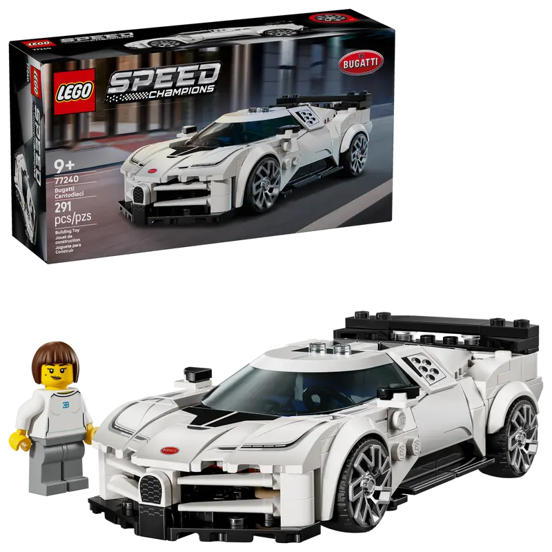 LEGO Speed Champions Bugatti Centodieci Hypercar 77240-Bricking Lebanon