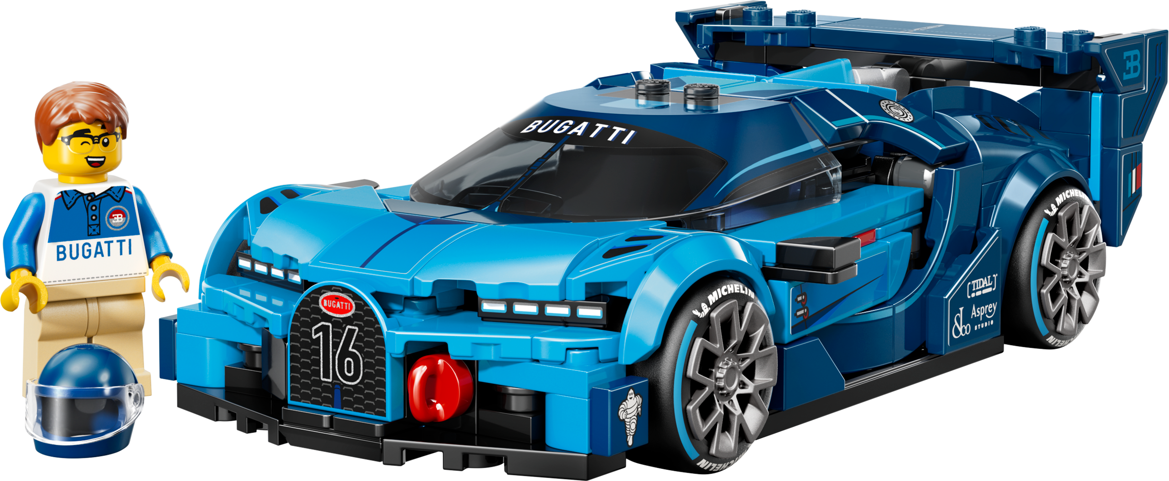 LEGO Speed Champions Bugatti Vision GT Hyper Sports Car Set 77253-Lego / SPEED-Bricking Lebanon
