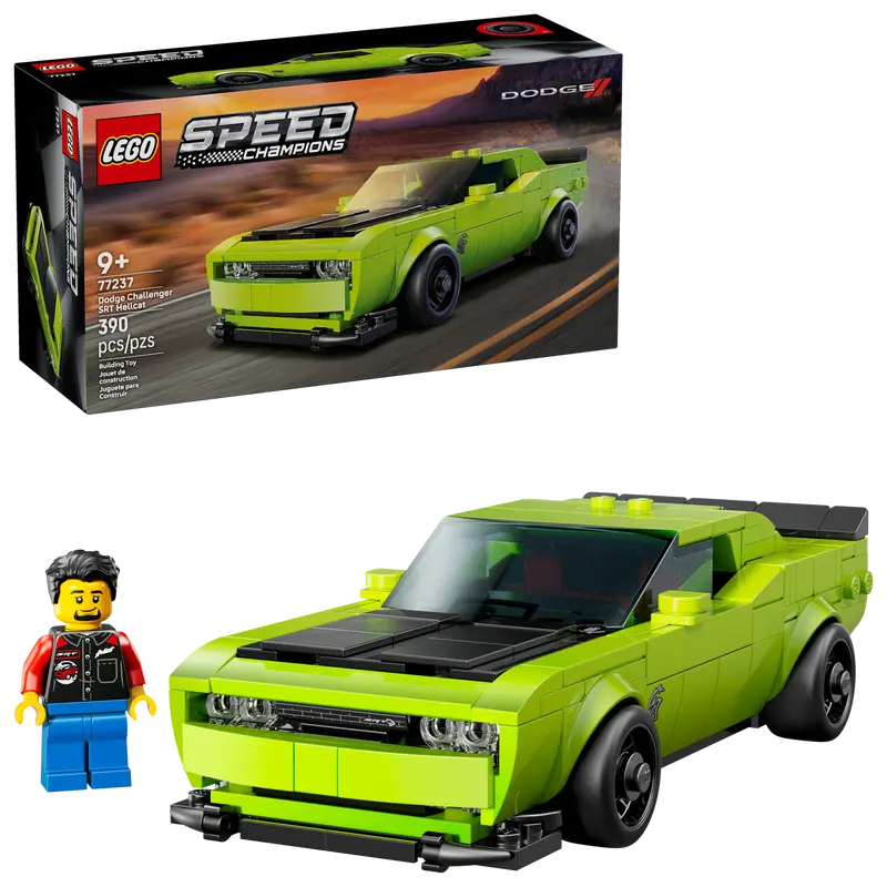 LEGO Speed Champions Dodge Charger SRT Hellcat Sports Car 77237-Bricking Lebanon