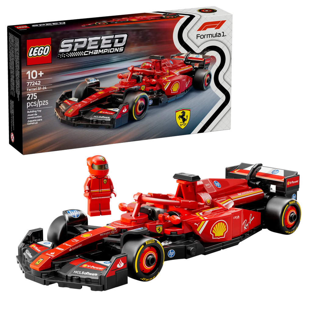 LEGO Speed Champions Ferrari SF-24 F1 Race Car 77242-Bricking Lebanon