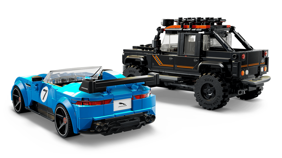 LEGO Speed Champions Jaguar Project 7 & Land Rover Defender 77264-Bricking Lebanon