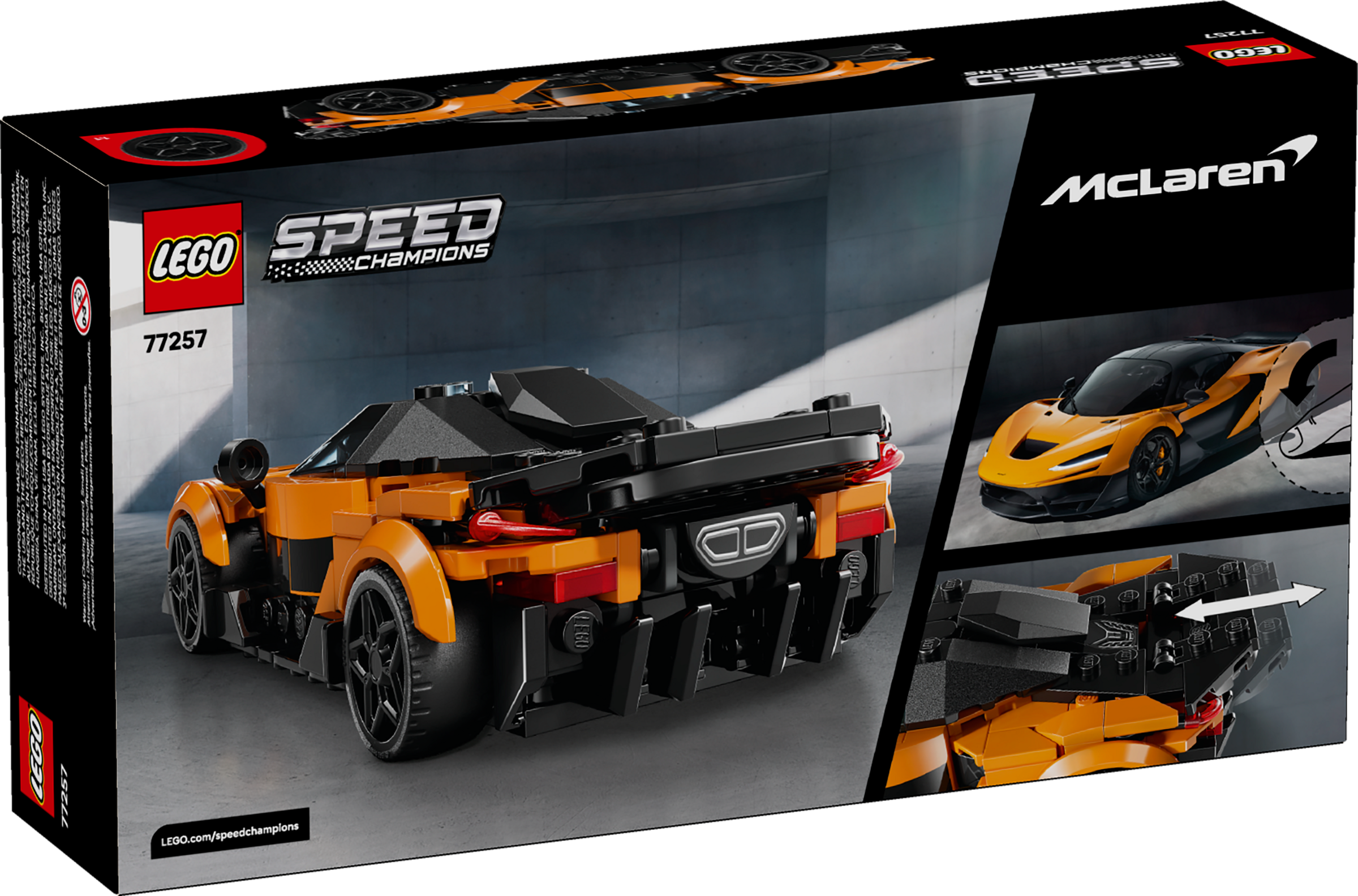 LEGO Speed Champions McLaren W1 Supercar Building Toy Set 77257-Lego / SPEED-Bricking Lebanon