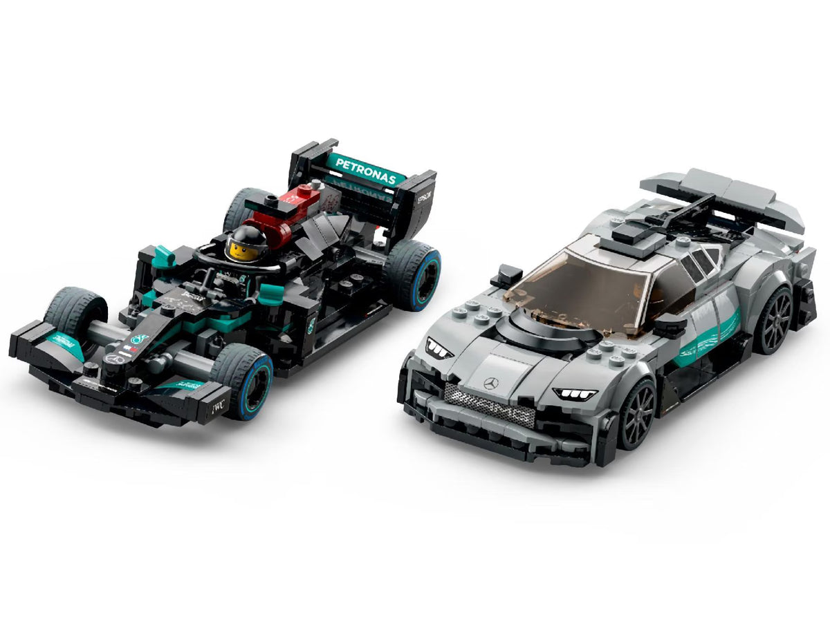 LEGO Speed Champions Mercedes AMG F1 W12 E Performance & Mercedes AMG Project ONE 76909-Bricking Lebanon