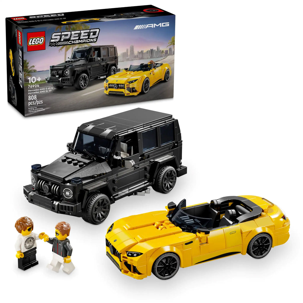 LEGO Speed Champions Mercedes-AMG G 63 & Mercedes- AMG SL 63 76924-Bricking Lebanon