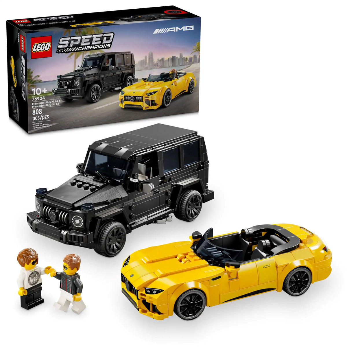 LEGO Speed Champions Mercedes-AMG G 63 & Mercedes- AMG SL 63 76924-Bricking Lebanon