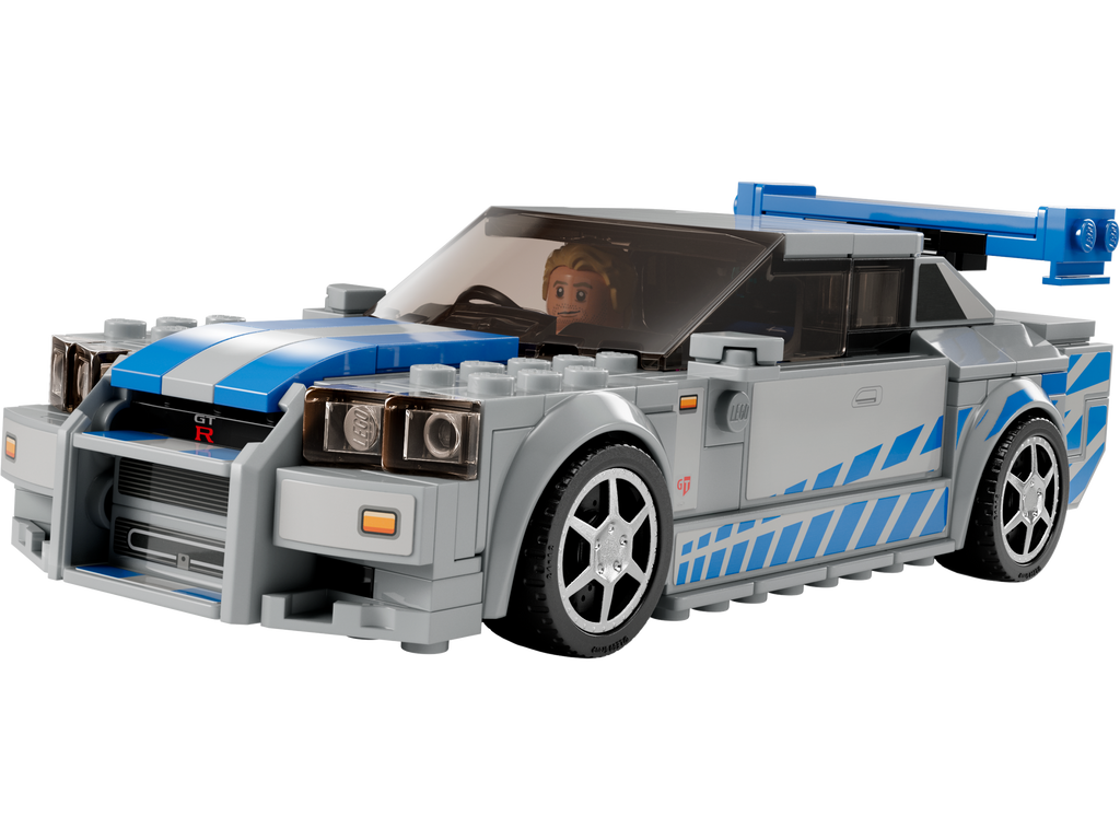 LEGO Speed Champions Nissan Skyline GT-R R34 319-Piece Set