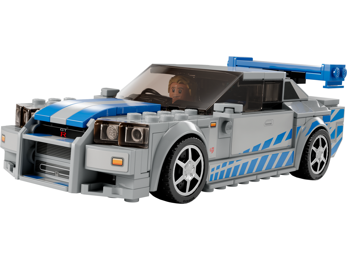 LEGO Speed Champions Nissan Skyline GT-R R34 319-Piece Set