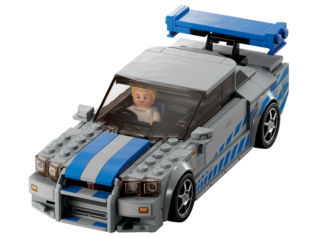 LEGO Speed Champions Nissan Skyline GT-R R34 319-Piece Set