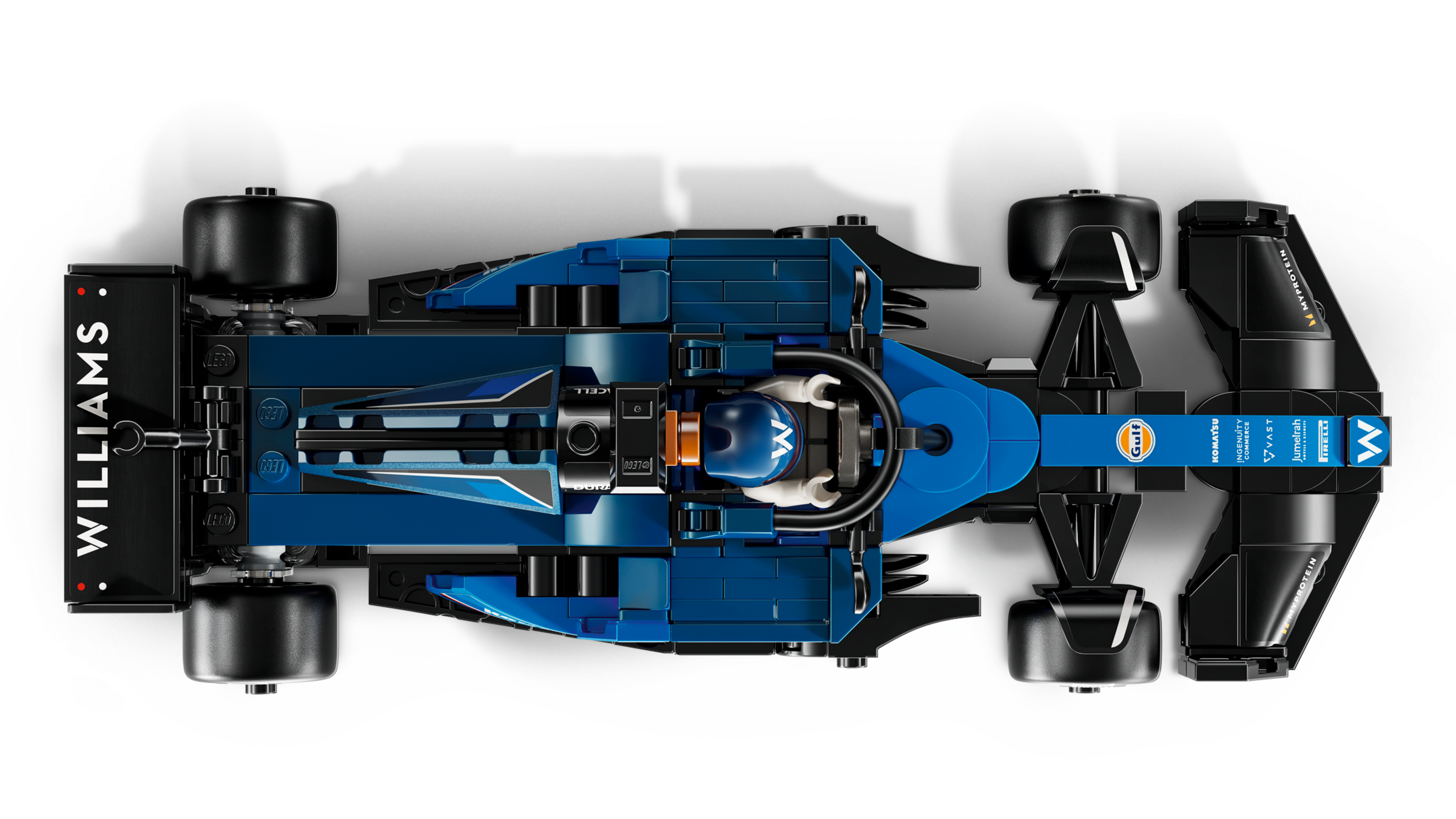 LEGO Speed Champions Williams Racing FW46 F1 Race Car 77249-Lego / Speed-Bricking Lebanon