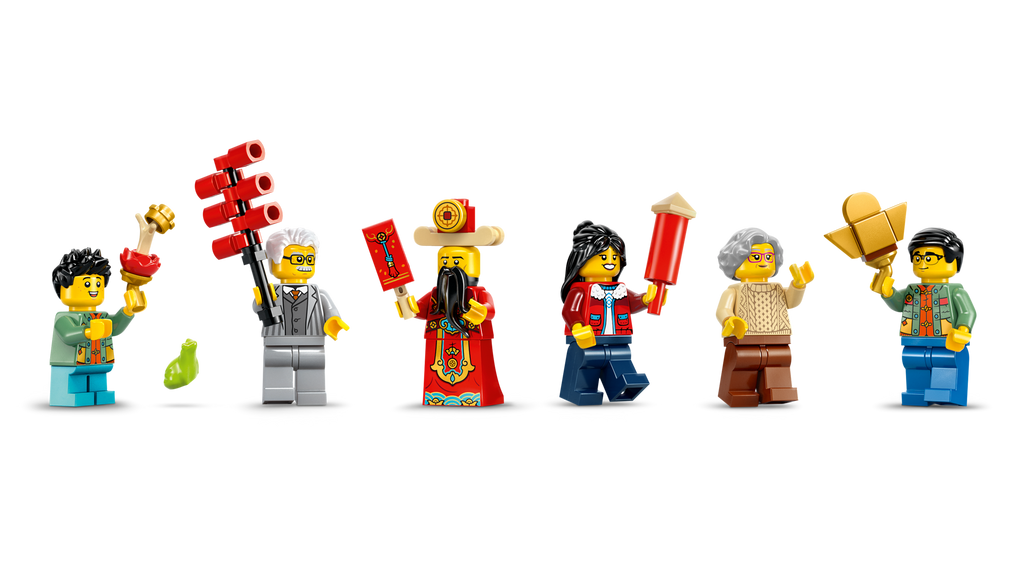 LEGO Spring Festival Fortune Firecracker 80118 Lunar New Year Decor-Lego-Bricking Lebanon