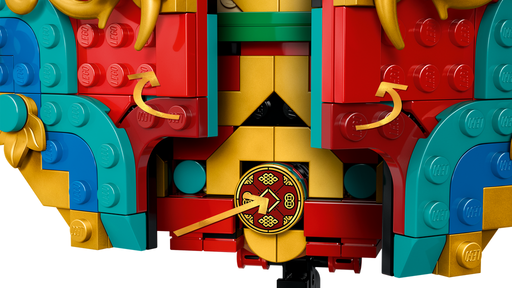 LEGO Spring Festival Fortune Firecracker 80118 Lunar New Year Decor-Lego-Bricking Lebanon