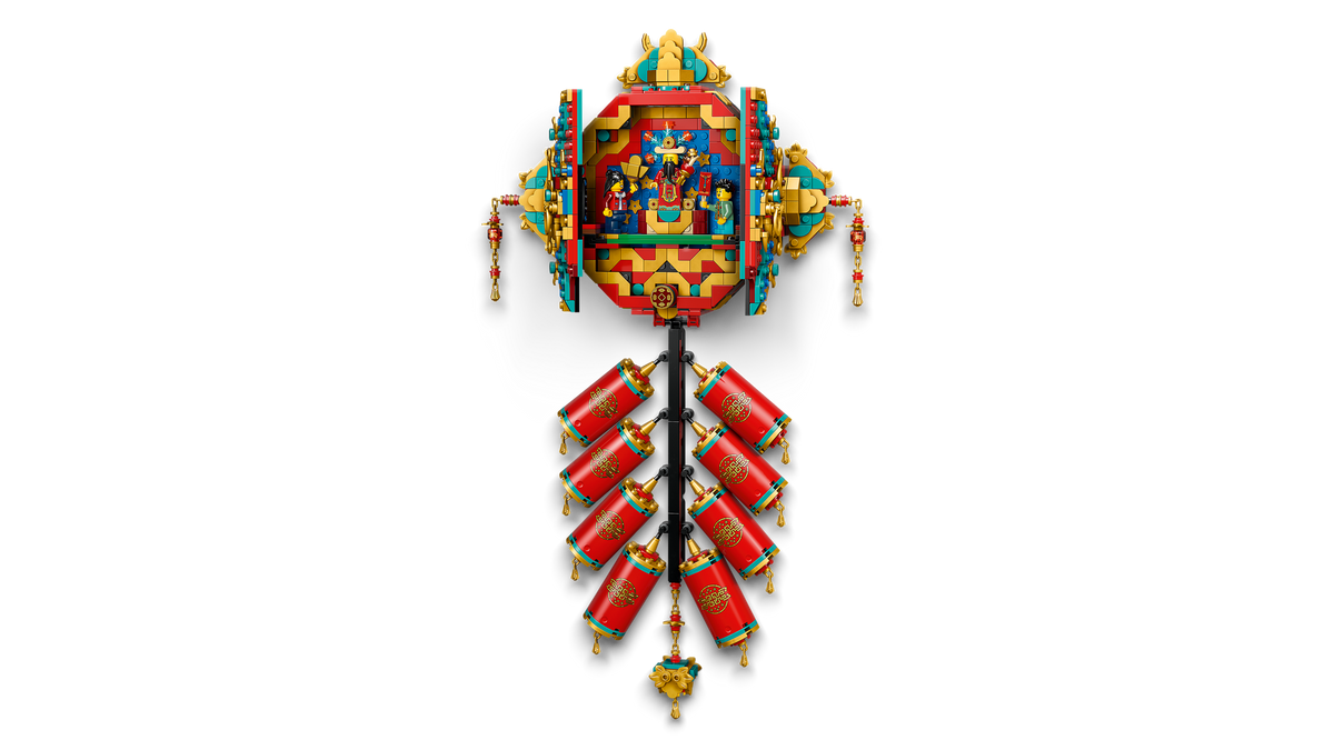 LEGO Spring Festival Fortune Firecracker Lunar New Year Decor 80118-Bricking Lebanon