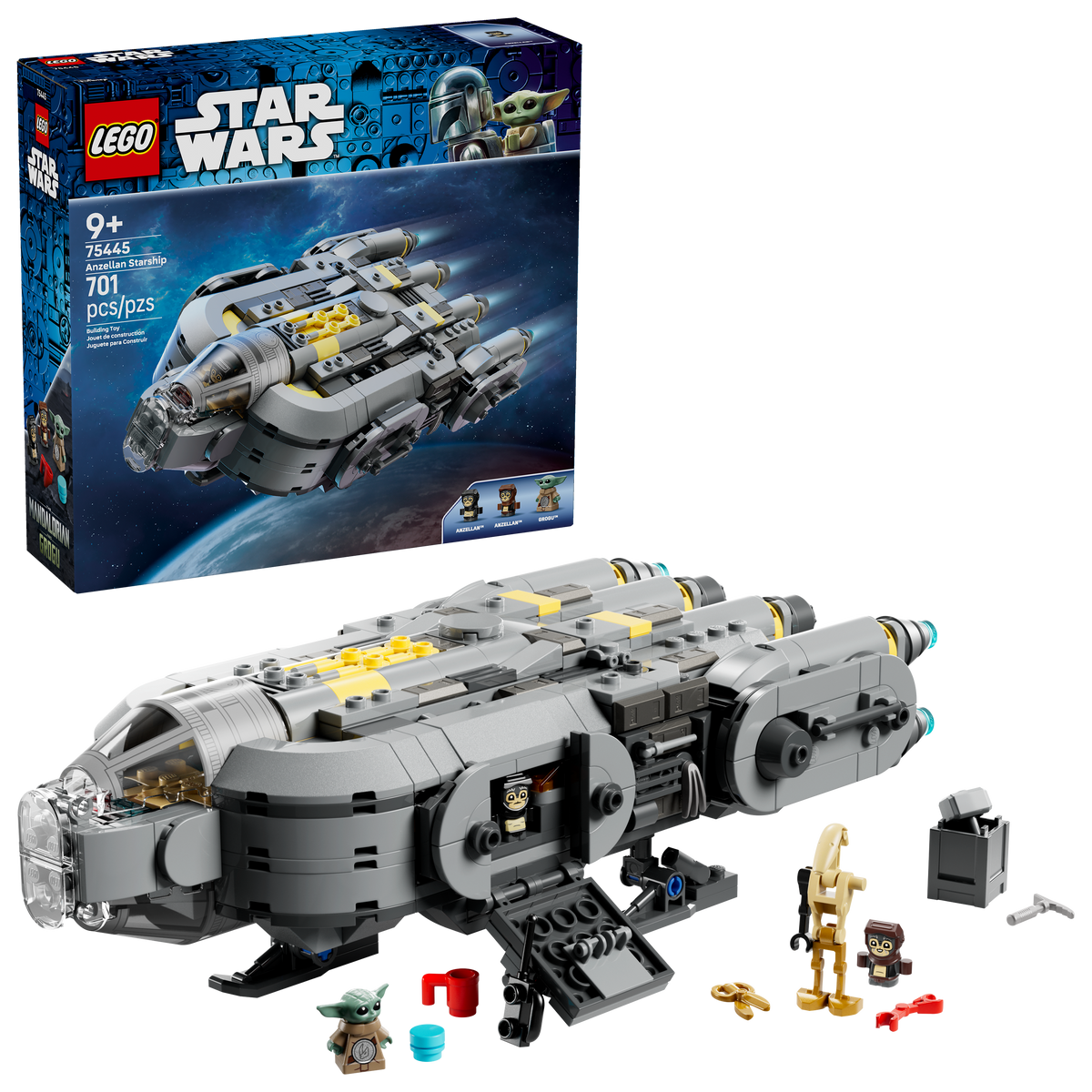 LEGO Star Wars Anzellan Starship 75445-Bricking Lebanon