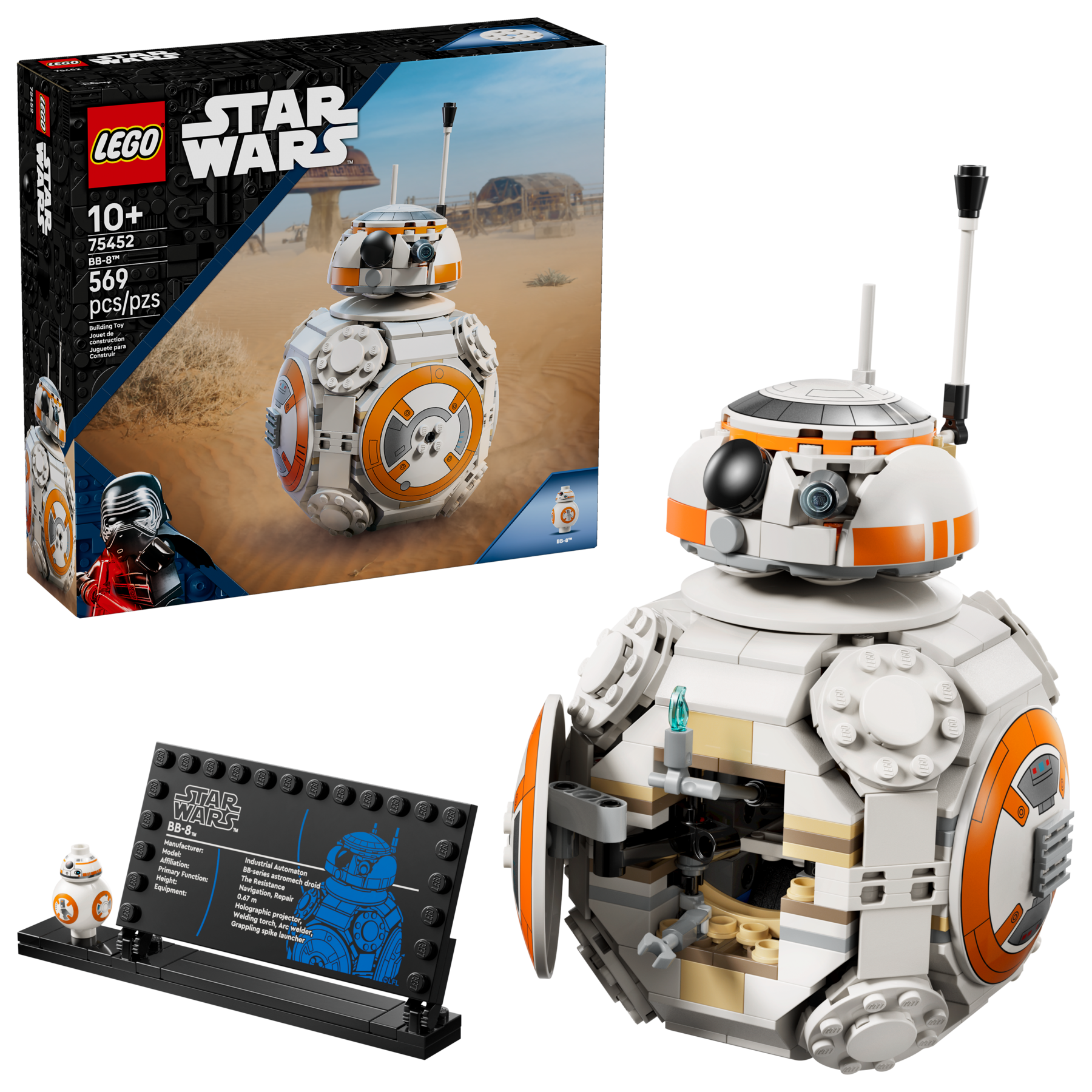 LEGO Star Wars BB-8 Astromech Droid 75452 Building Toy Set-Lego / Star Wars-Bricking Lebanon