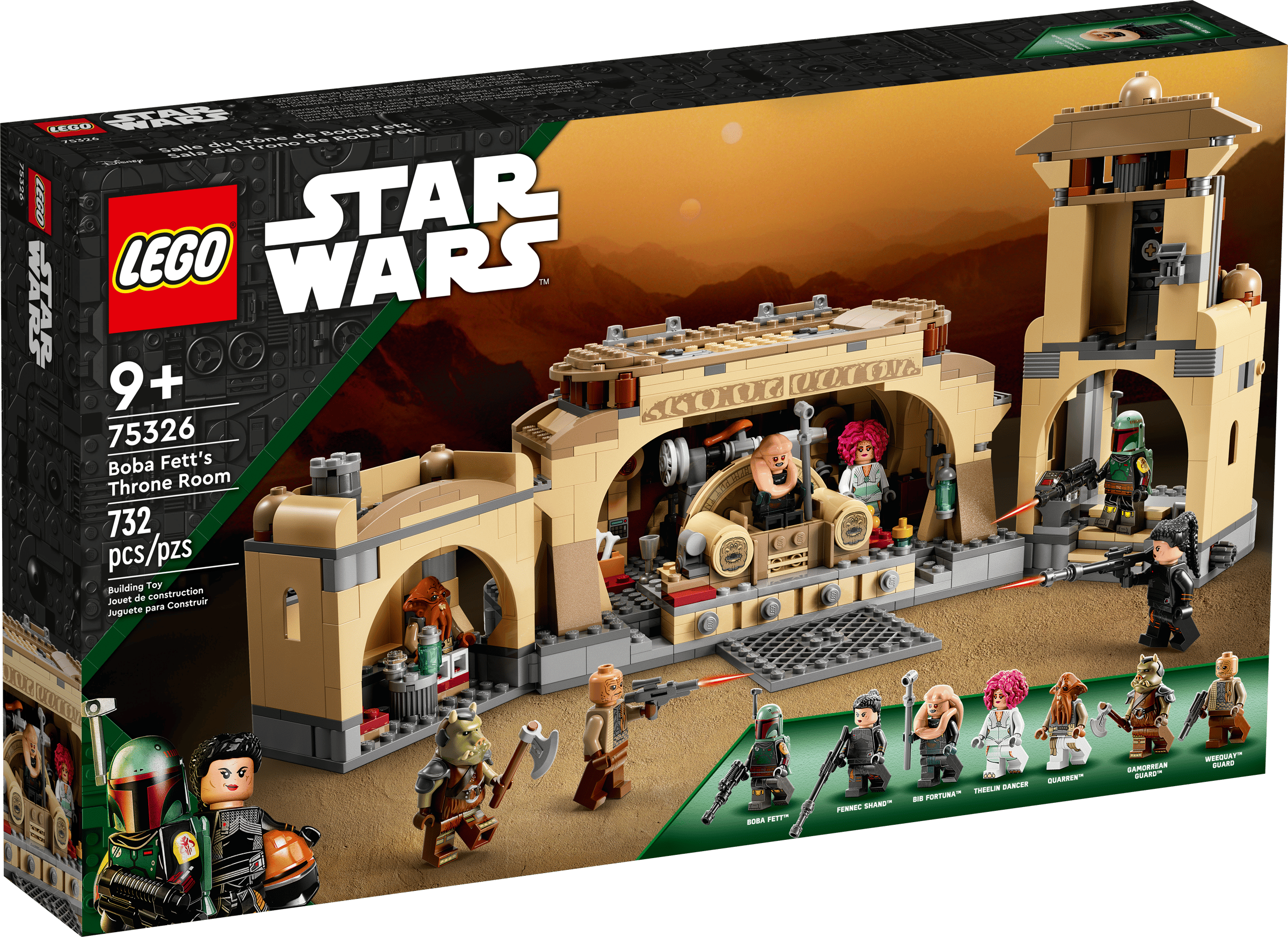 LEGO Star Wars - Boba Fett's Throne Room - 75326